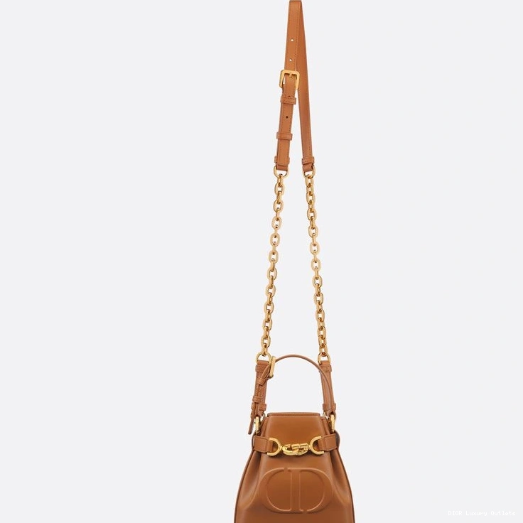 Cheap Bag Small Brown Dior C'est Calfskin CD-Embossed 0719 Luxury